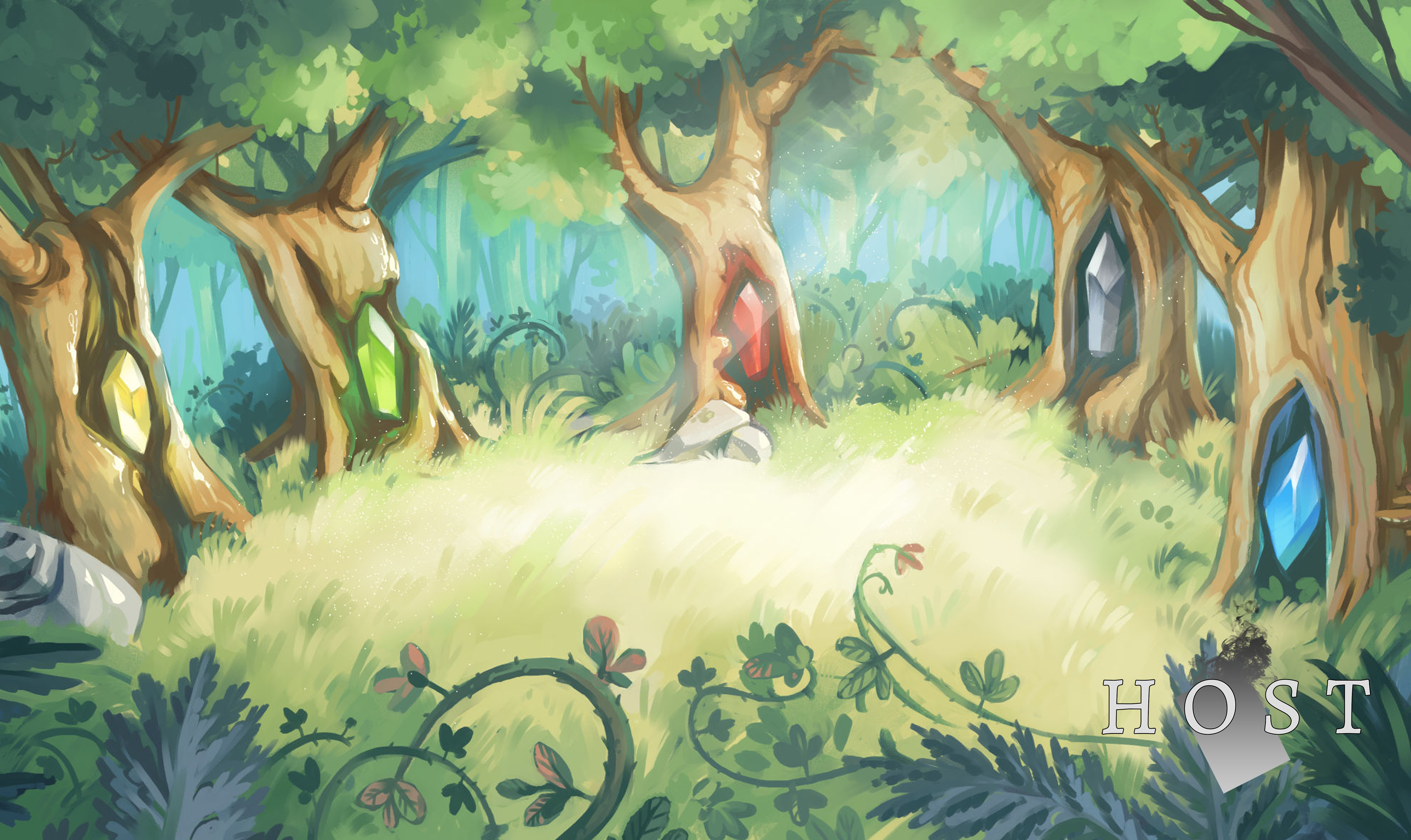 Grove of Magicks Playmat