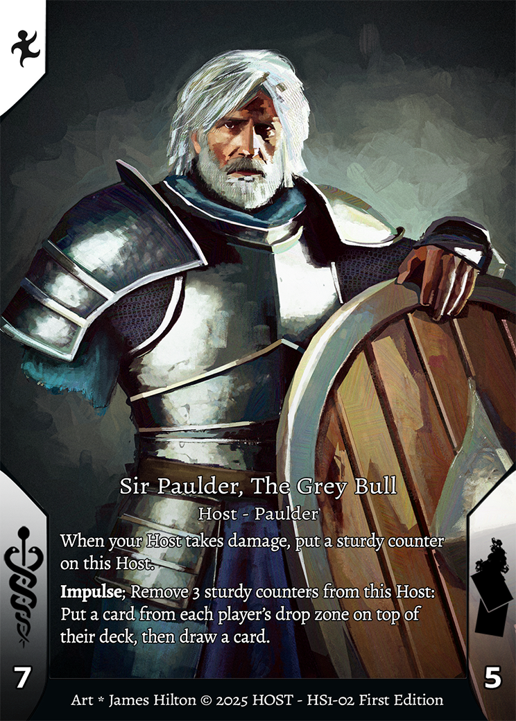 Sir Paulder, the Grey Bull