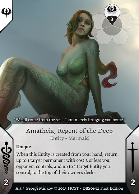 Amatheia, Regent of the Deep