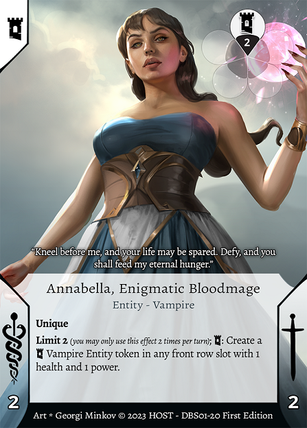 Annabella, Enigmatic Bloodmage