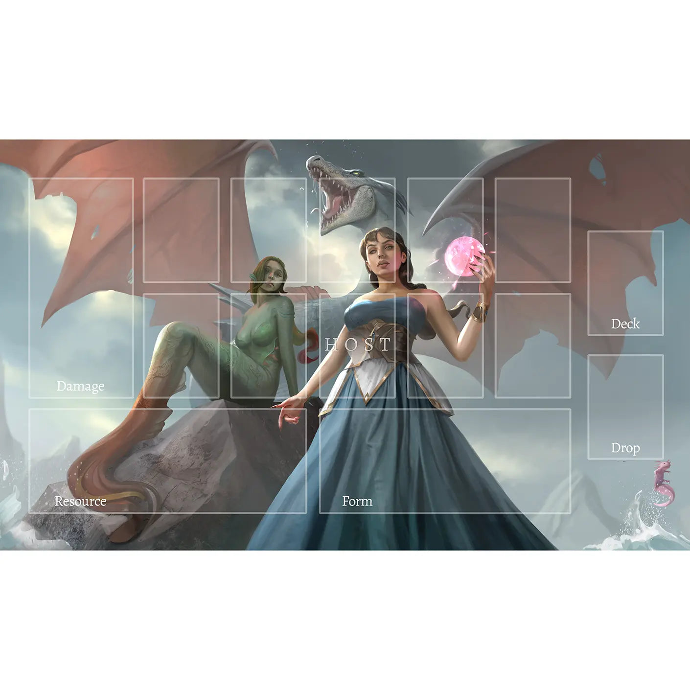 Hosts of Triai Playmat